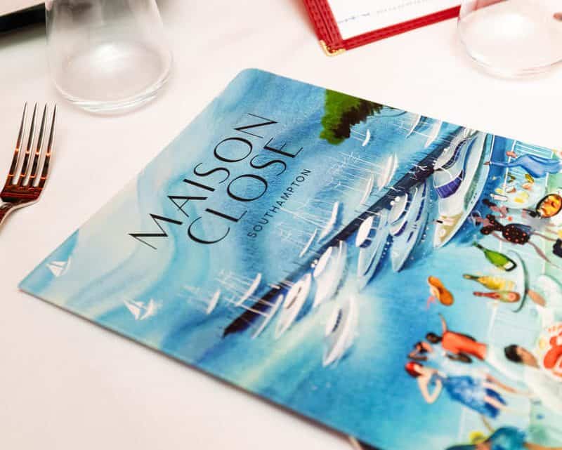 Fabrice Hyber Pescador print from the Maison Close x Vilebrequin uniform collaboration
