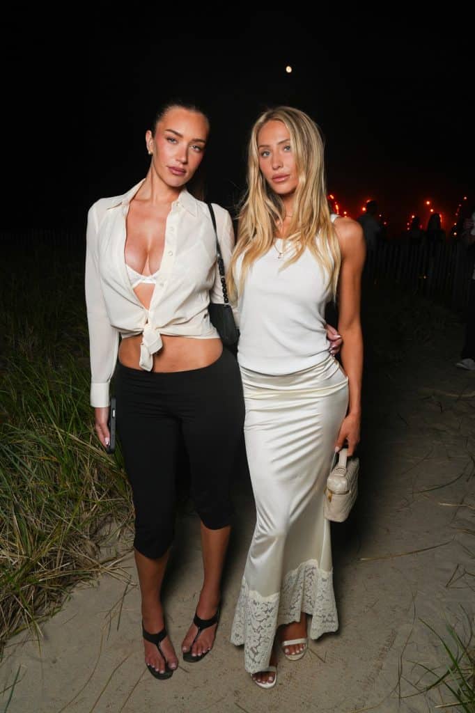 Anastasia Karanikolaou and Alix Earle at The After