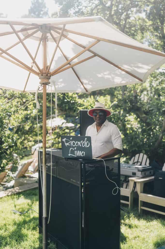 DJ Ricardo Lima at the Hamptons Social cover party