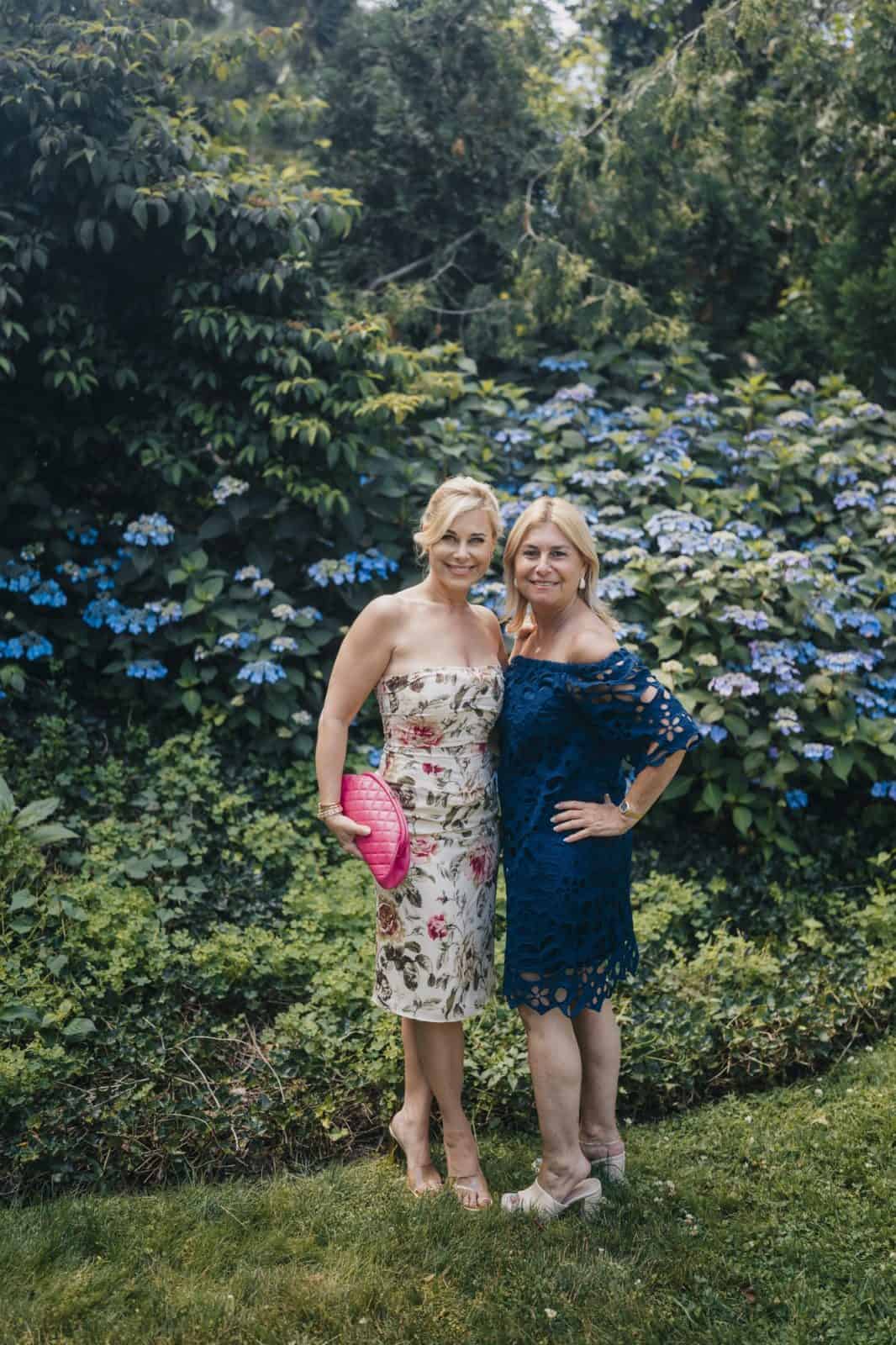 Guests at the Hamptons Social July issue cover party at Baker House 1650