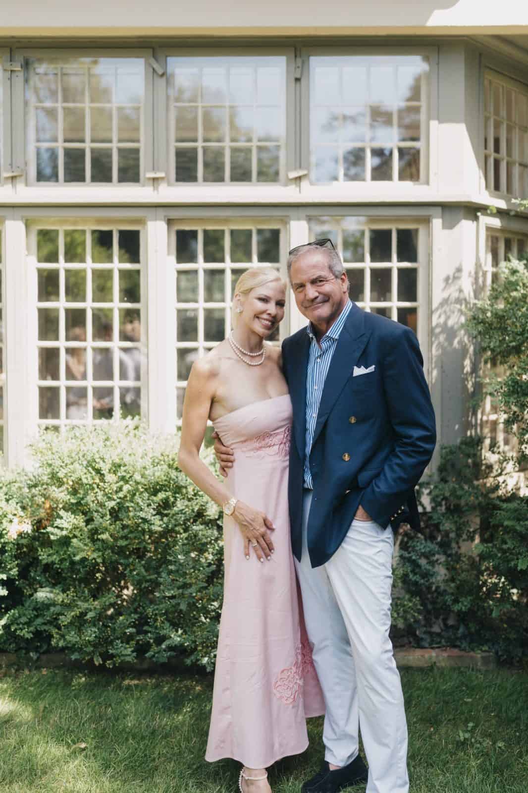 Guests at the Hamptons Social July issue cover party at Baker House 1650