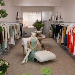 Inside the new Toccin freestanding store in Southampton