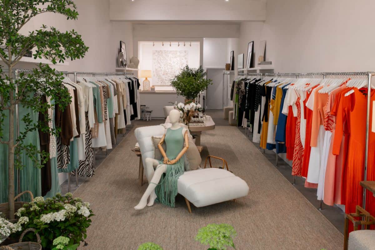 Inside the new Toccin freestanding store in Southampton