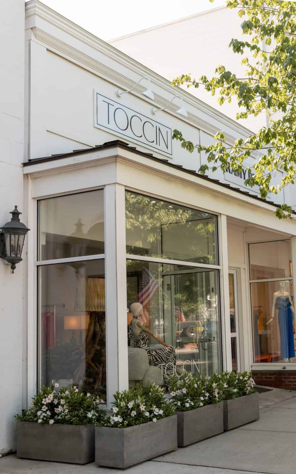 Toccin's first freestanding store at 44 Main Street in Southampton